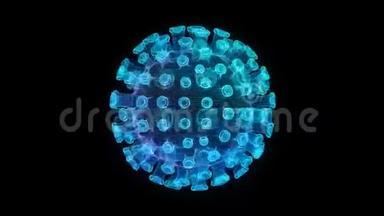 病毒细胞流动电晕病毒.. 肝炎病毒，流感病毒H1N1，流感，细胞感染机体.. 病毒摘要
